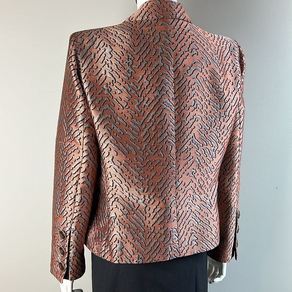 EMPORIO ARMANI • Animal Jacquard Jacket - Picture 9 of 14